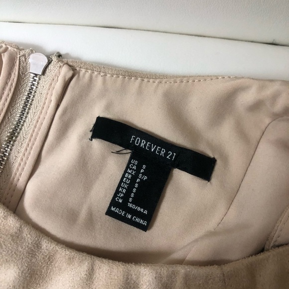 F21 Suede Crop Top - Picture 3 of 3